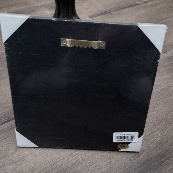 Coffee Station Red Blue Rose French Cup Frame - Picture 2 of 2